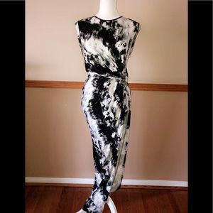 Summer dress with beautiful color combo